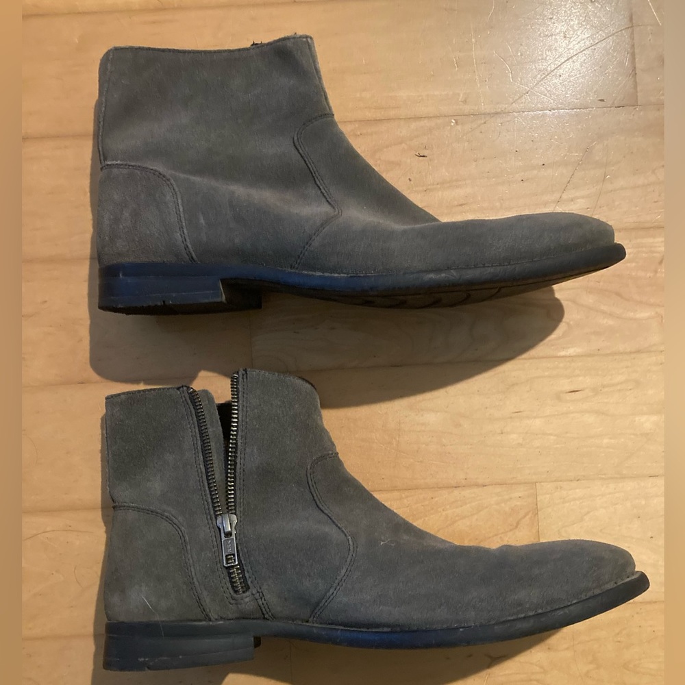 Men’s ASOS Chelsea boots - Size 10.5 - grey suede